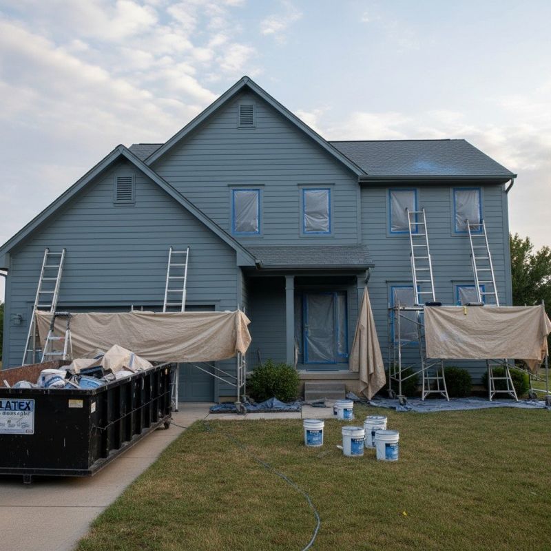 Aluminum Siding Painting in Longmont, CO