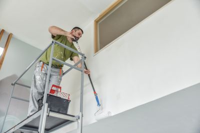 Interior Railing Painting in Waco, TX