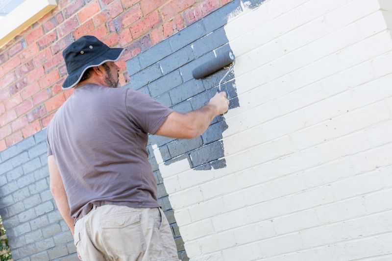 Brick Wall Painting in Waco, TX
