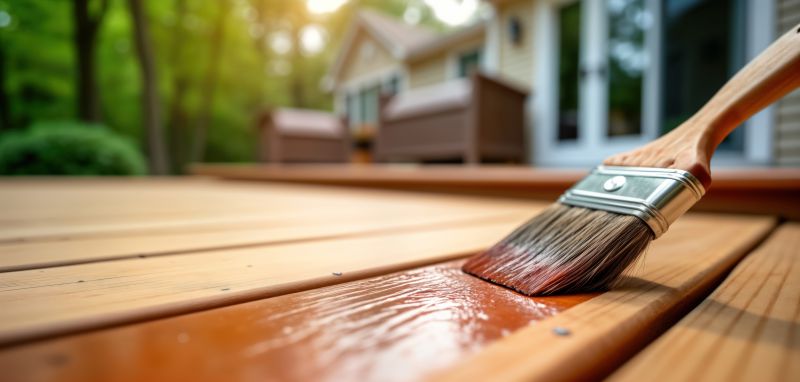 Cedar Deck Staining in Waco, TX