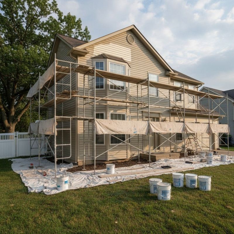 Composite Deck Painting in Greeley, CO