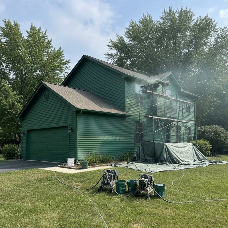 House Siding Painting in Longmont, CO