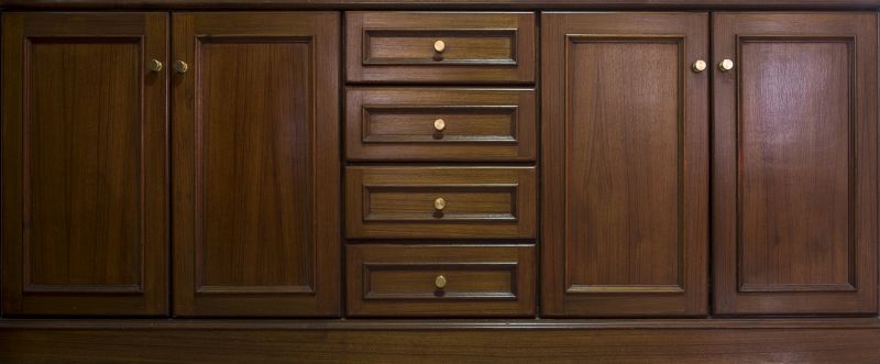 Wood Cabinet Staining in Carmel, IN