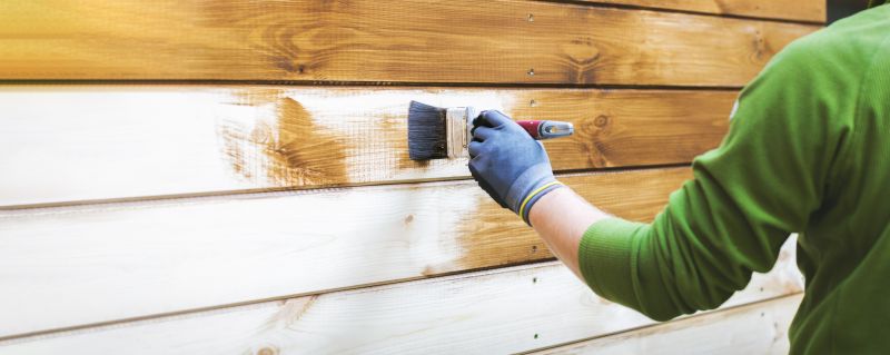 Wood Cladding Painting in Waco, TX